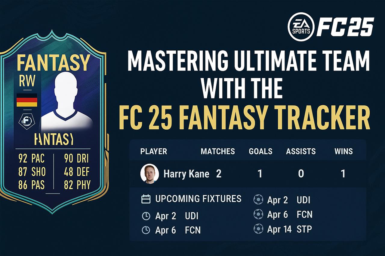 Mastering ultimate team with the fc 25 fantasy tracker